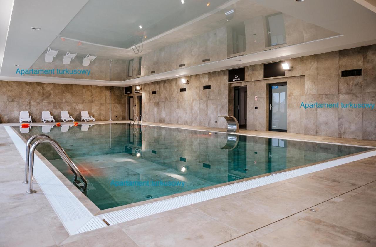 Apartament Turkusowy - Basen, Sauna, Klimatyzacja Dziwnow Ngoại thất bức ảnh